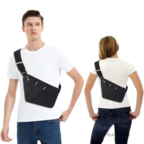 Anti-Theft Sling Backpack Crossbody Bag Water-Resistant Travel Daypack main image 5